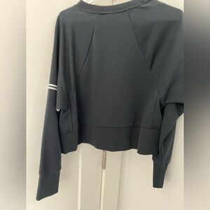 Nike Women's Black Cropped Hoodie